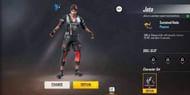 Jota character in Free Fire